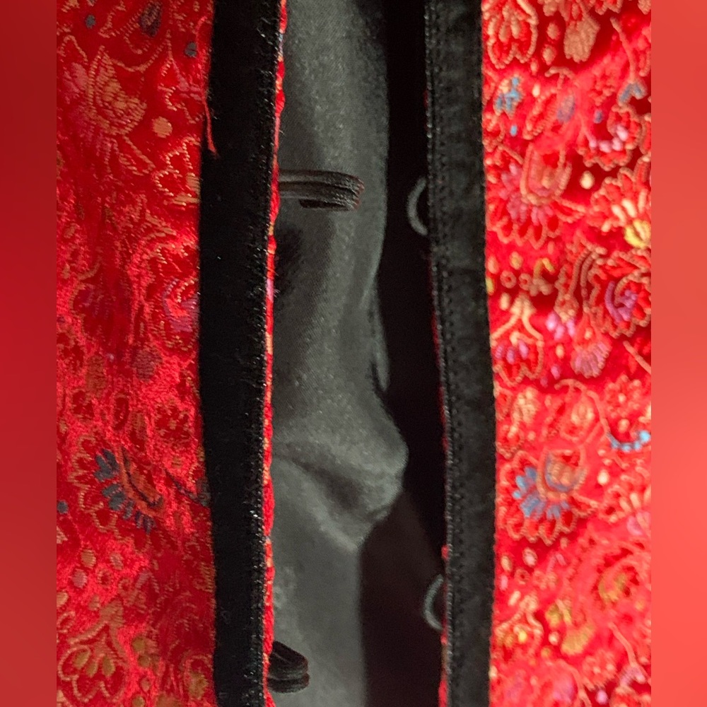 WDNY Red Asian Style Jacket - Picture 6 of 8